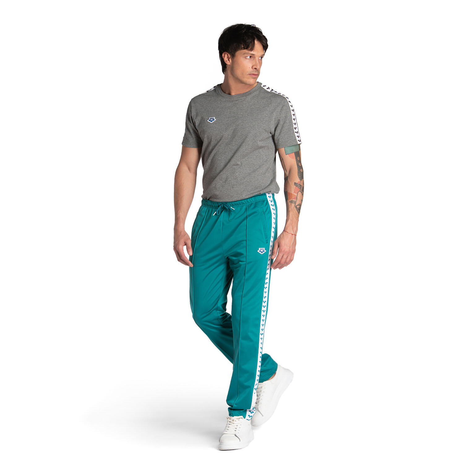 Arena - Pantalon De Running Et Gym Homme - Relax Iv Team - Pantalons - Blanc|bleu - 48 Xl - Decathlon