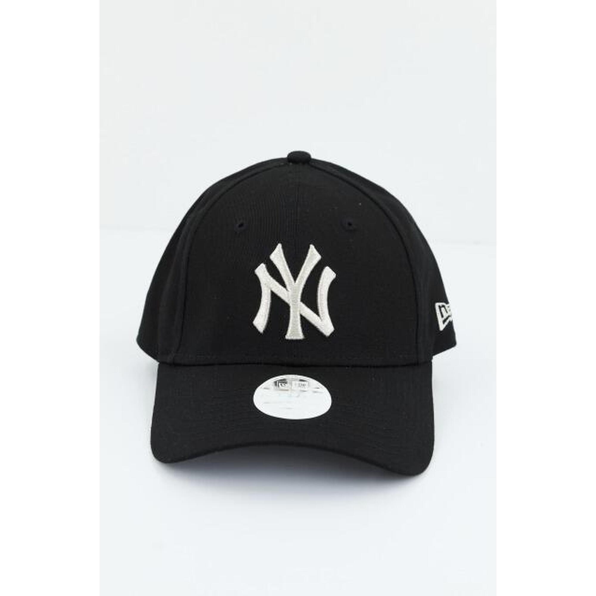 Női baseball sapka, New Era New York Yankees 940 Metallic Logo Cap, fekete
