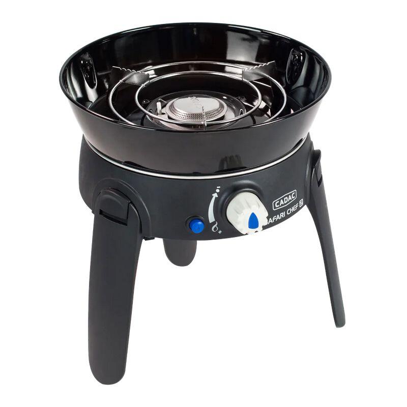 PACK CADAC barbecue gaz safari chef 30 + détendeur + cartouche de gaz 5/5