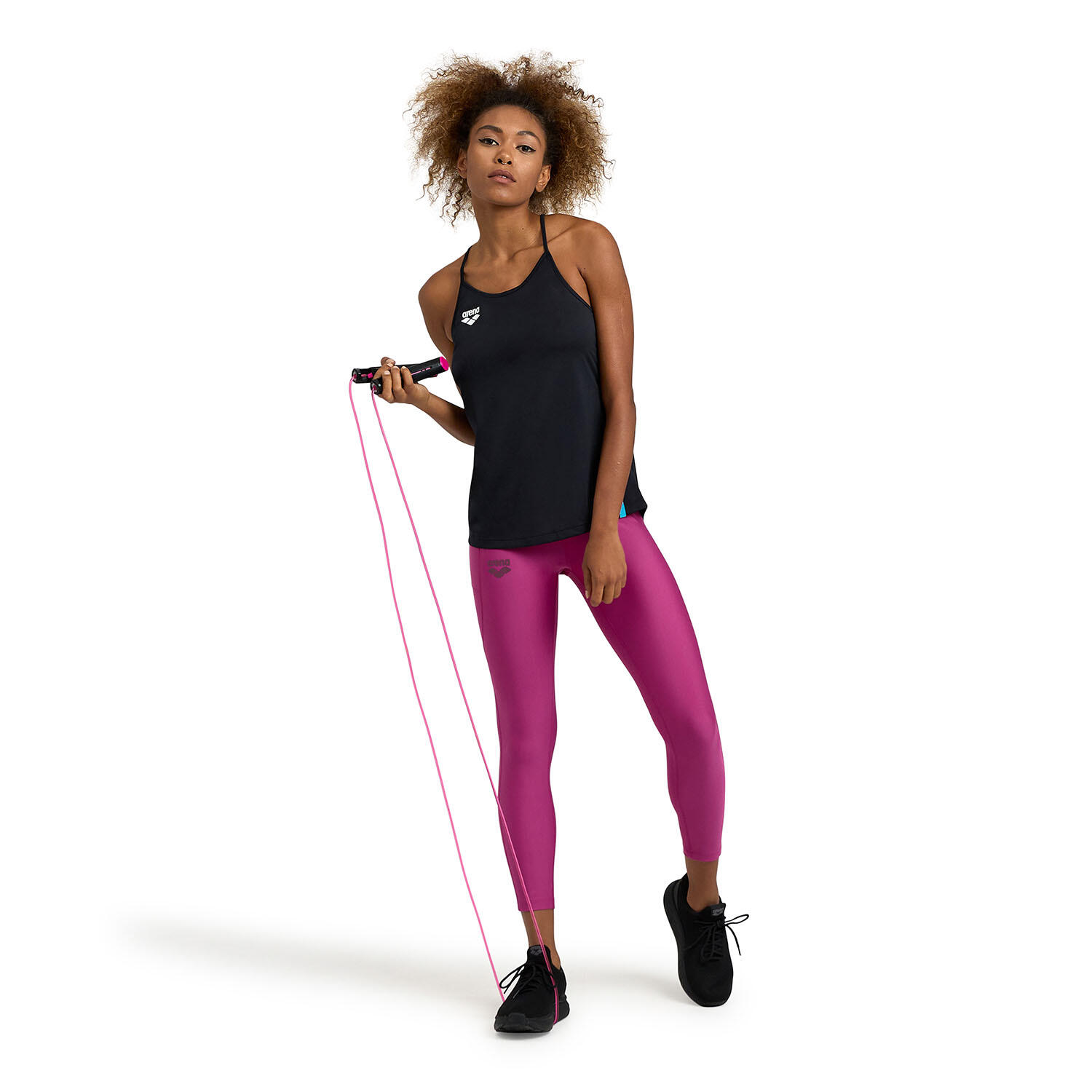 Leggings running e gym Donna - 7/8 Tight Panel 3/5