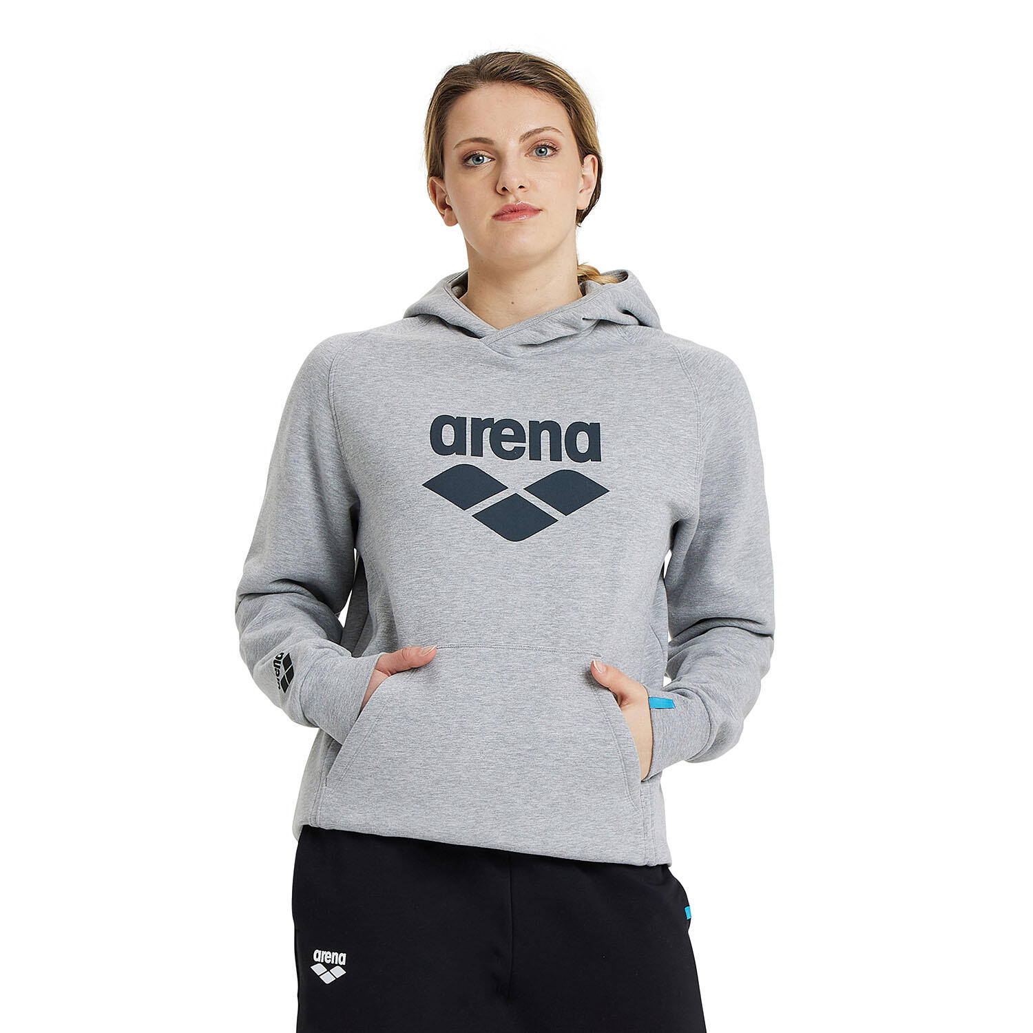 Bluza Arena Hooded Sweat Logo z kapturem 4/7