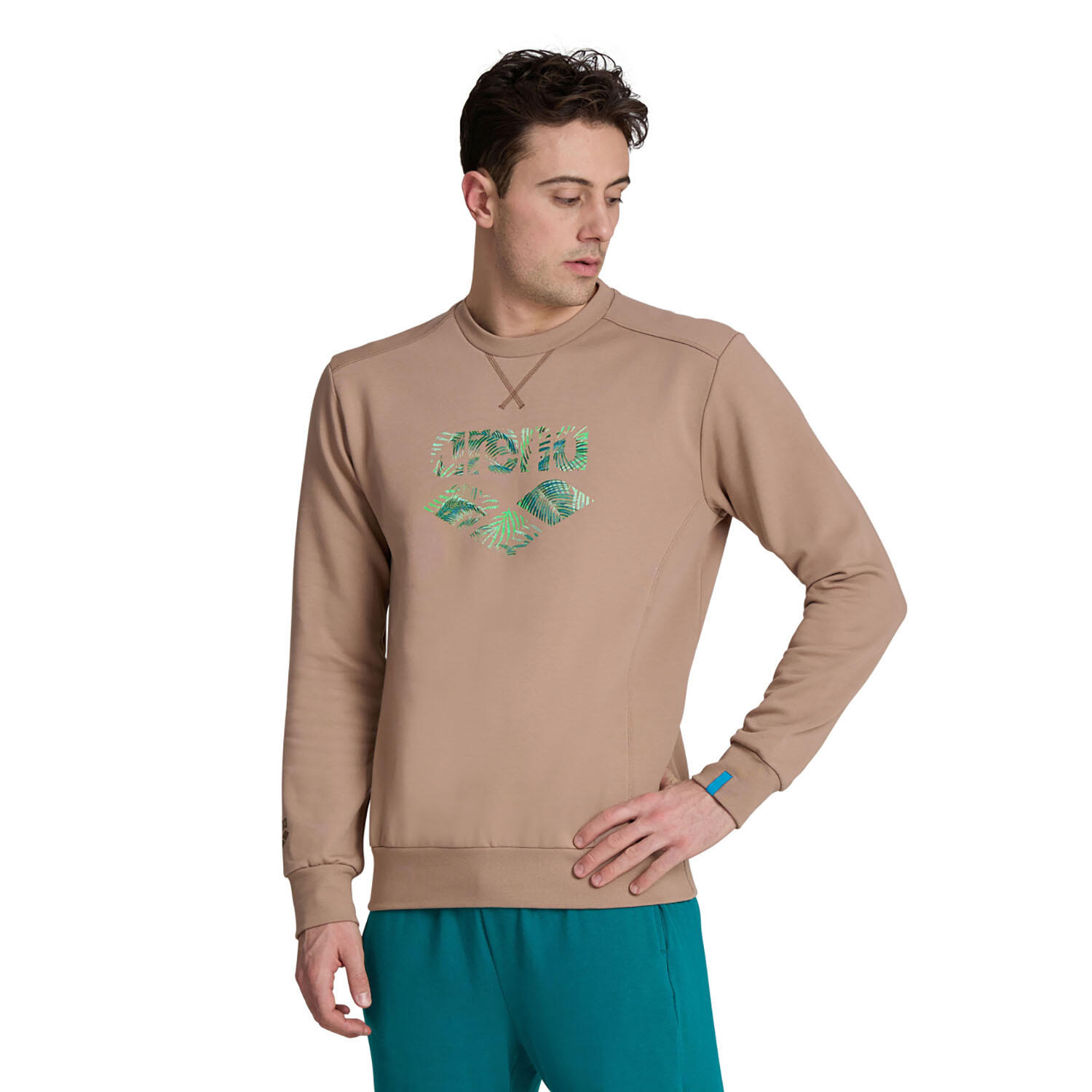 Bluza sportowa z polarem unisex Arena Crew Sweat Logo 2/7