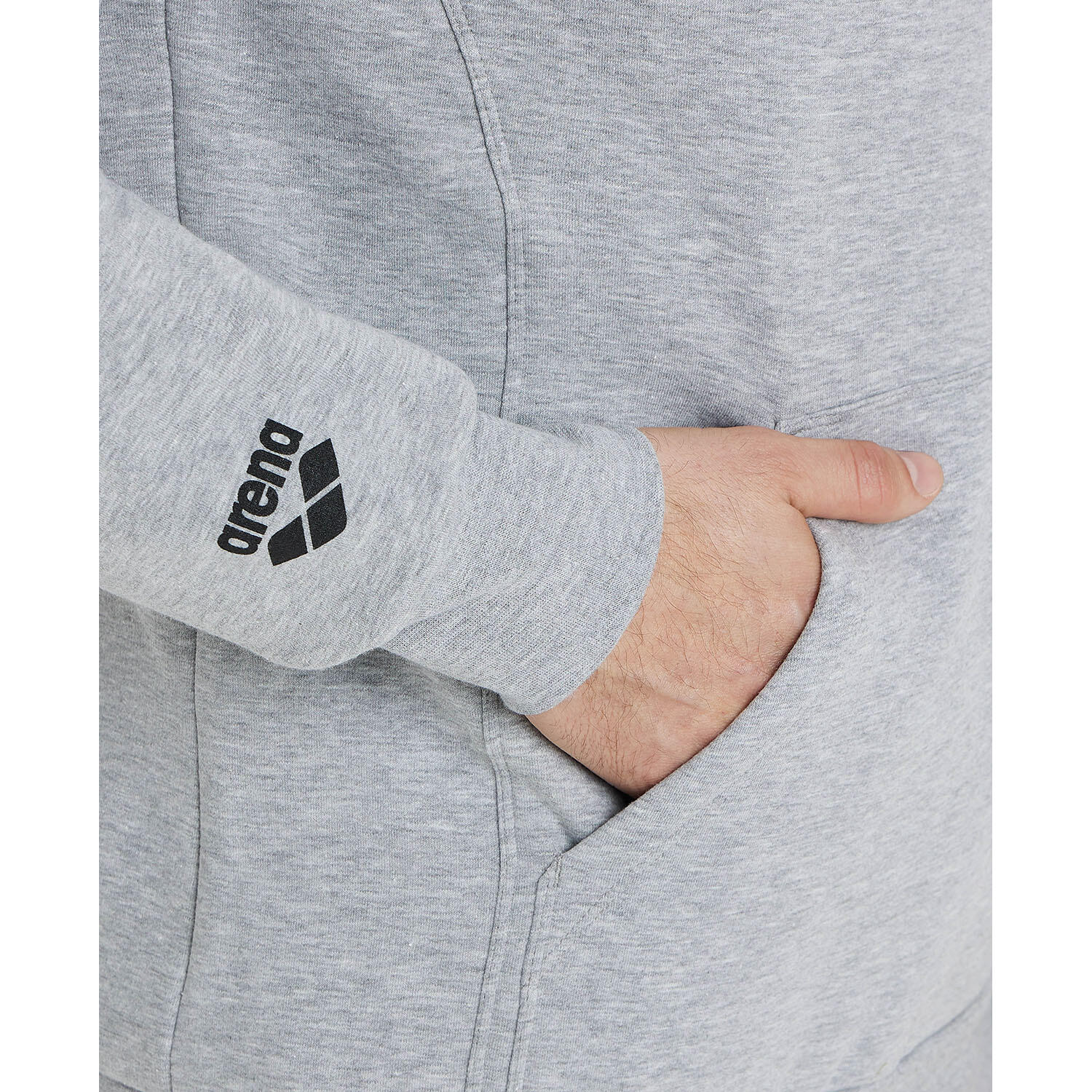 Bluza Arena Hooded Sweat Logo z kapturem 3/7