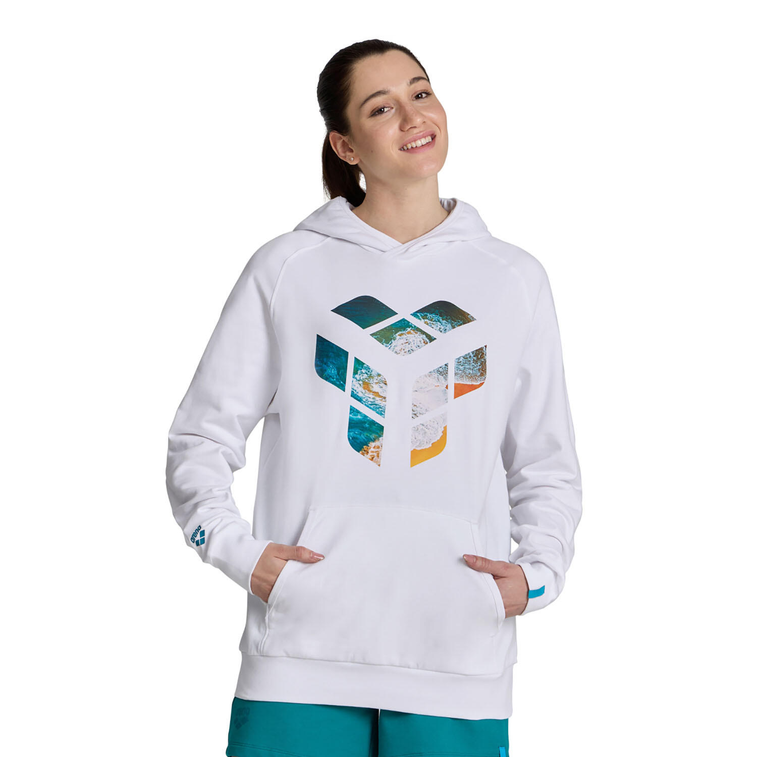 Sport-Sweatshirt Arena Planet Water Hooded Sweat z kapturem 2/7