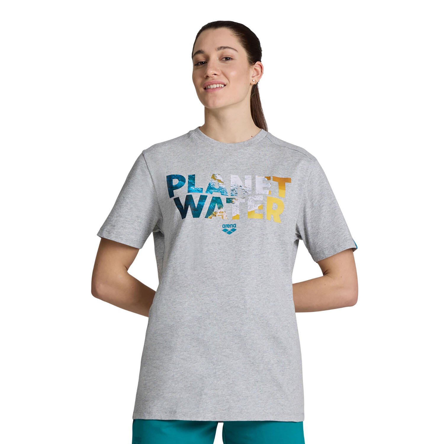 Camiseta esportiva Arena Planet Water T-Shirt 3/7