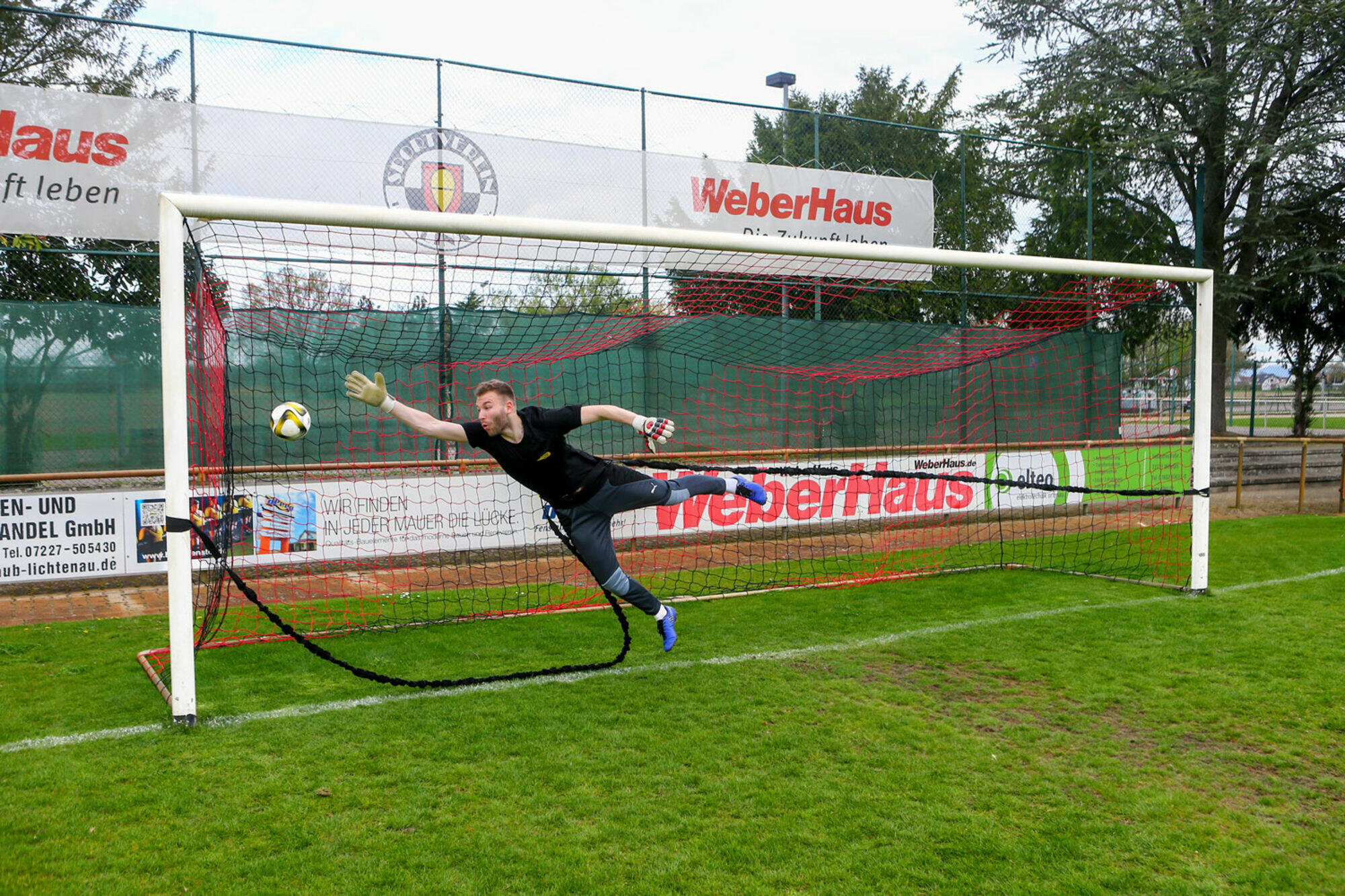 Elastico da allenamento per portieri 3/7