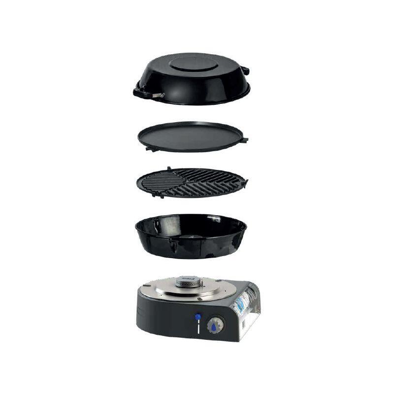 Cadac Dometic - Cadac Compact Chef 2 Lp Barbecue Gaz Bbq Grill Spécial Camping Anti Adhésif - Barbecue - Noir - Taille Unique - Decathlon