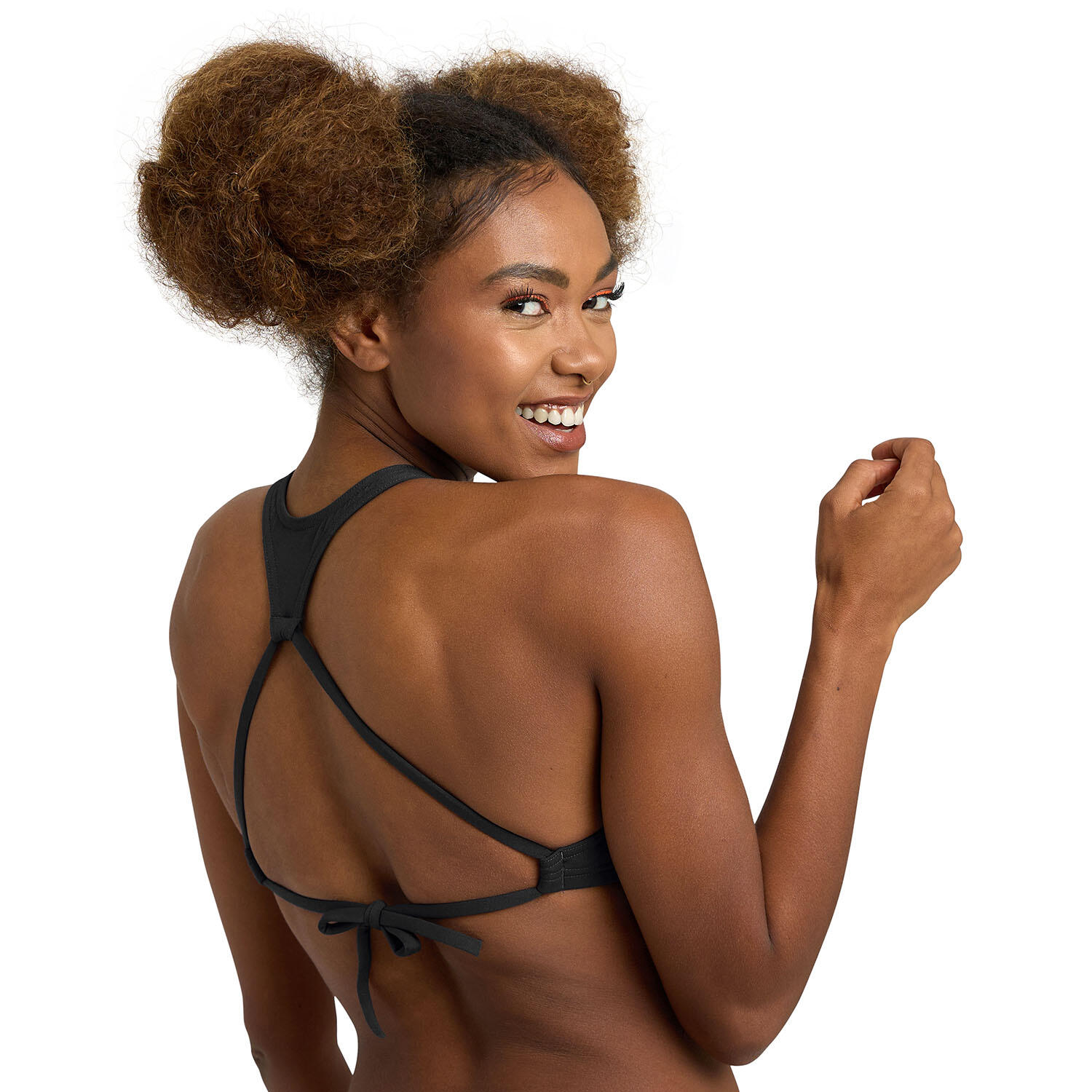 Top de natation Femme - Crop Think R 2/5