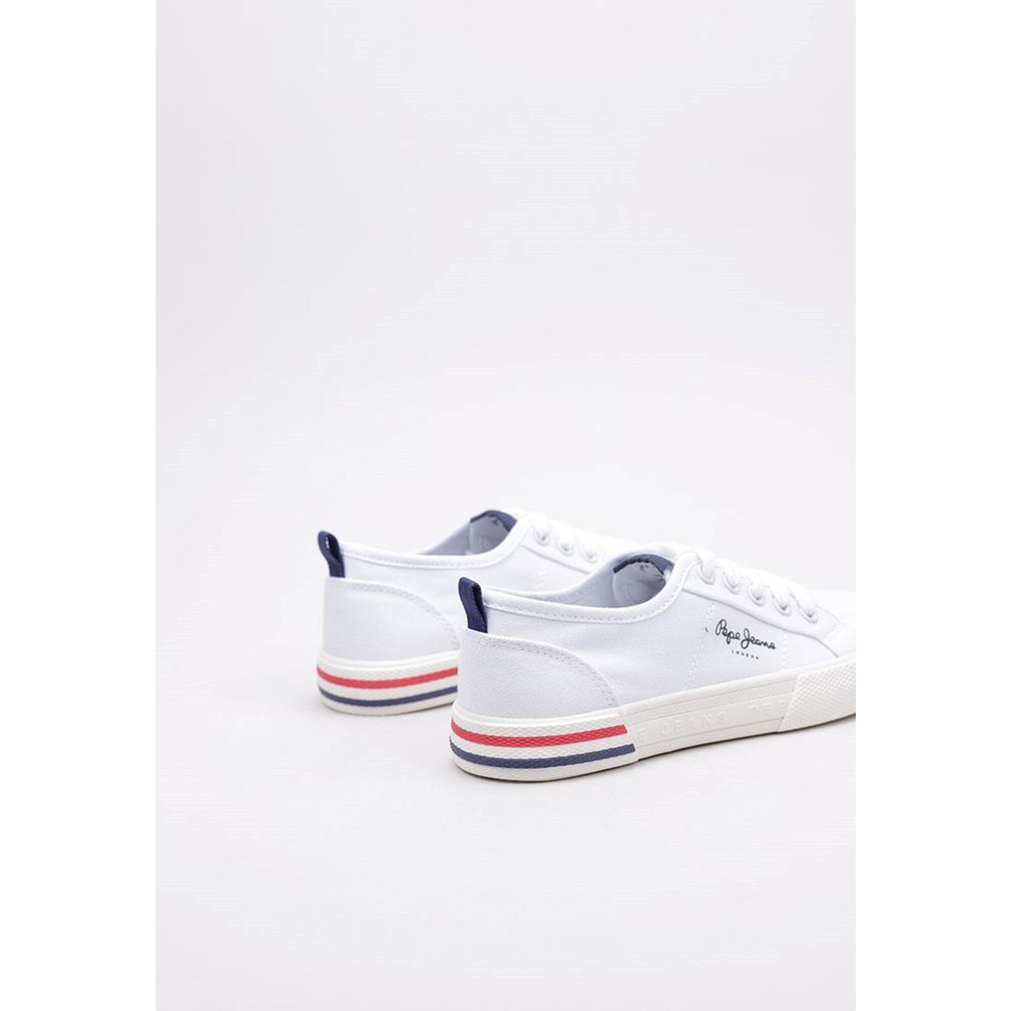 Sneakers Deportivas Niños Pepe Jeans BRADY BASIC G Blanco