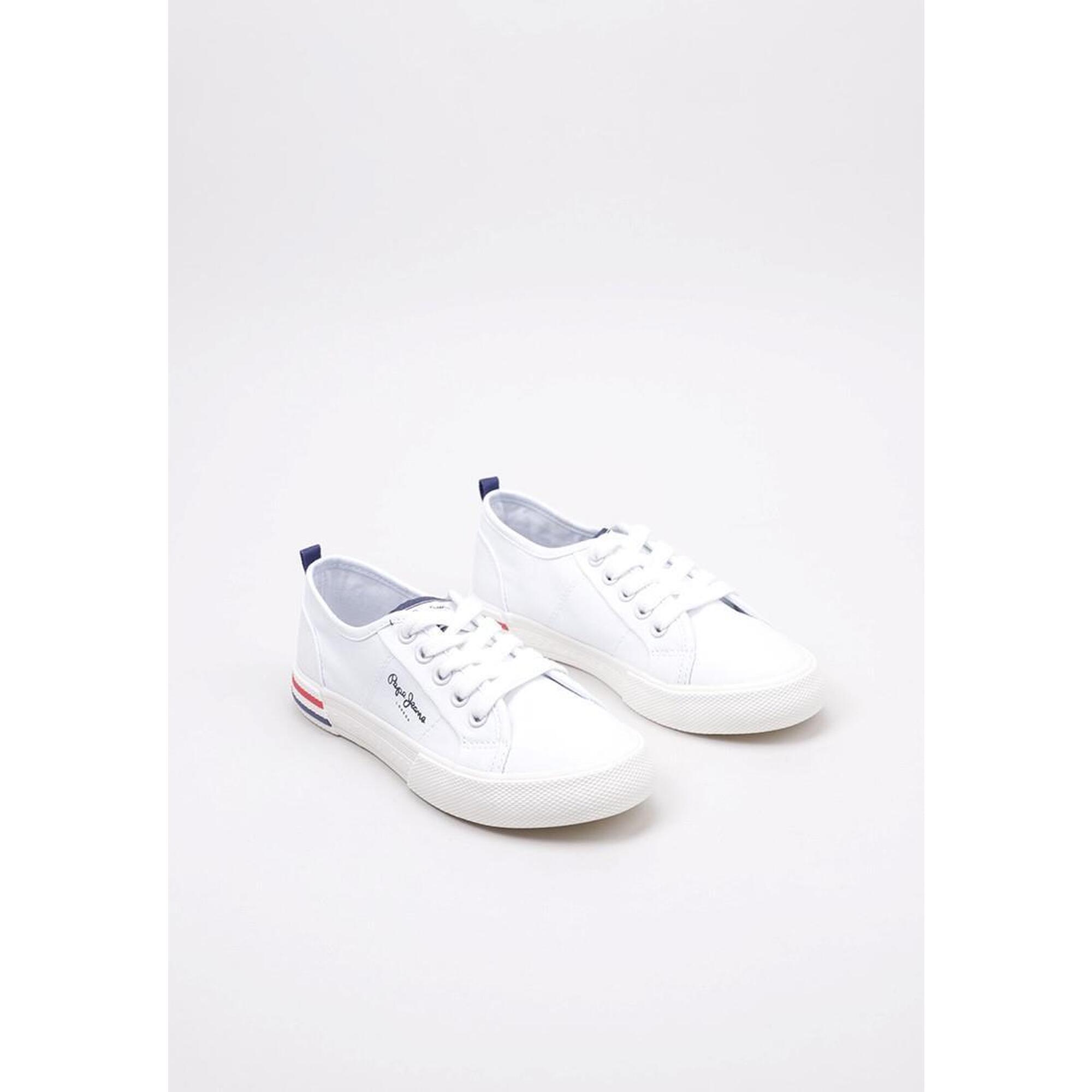 Sneakers Deportivas Niños Pepe Jeans BRADY BASIC G Blanco