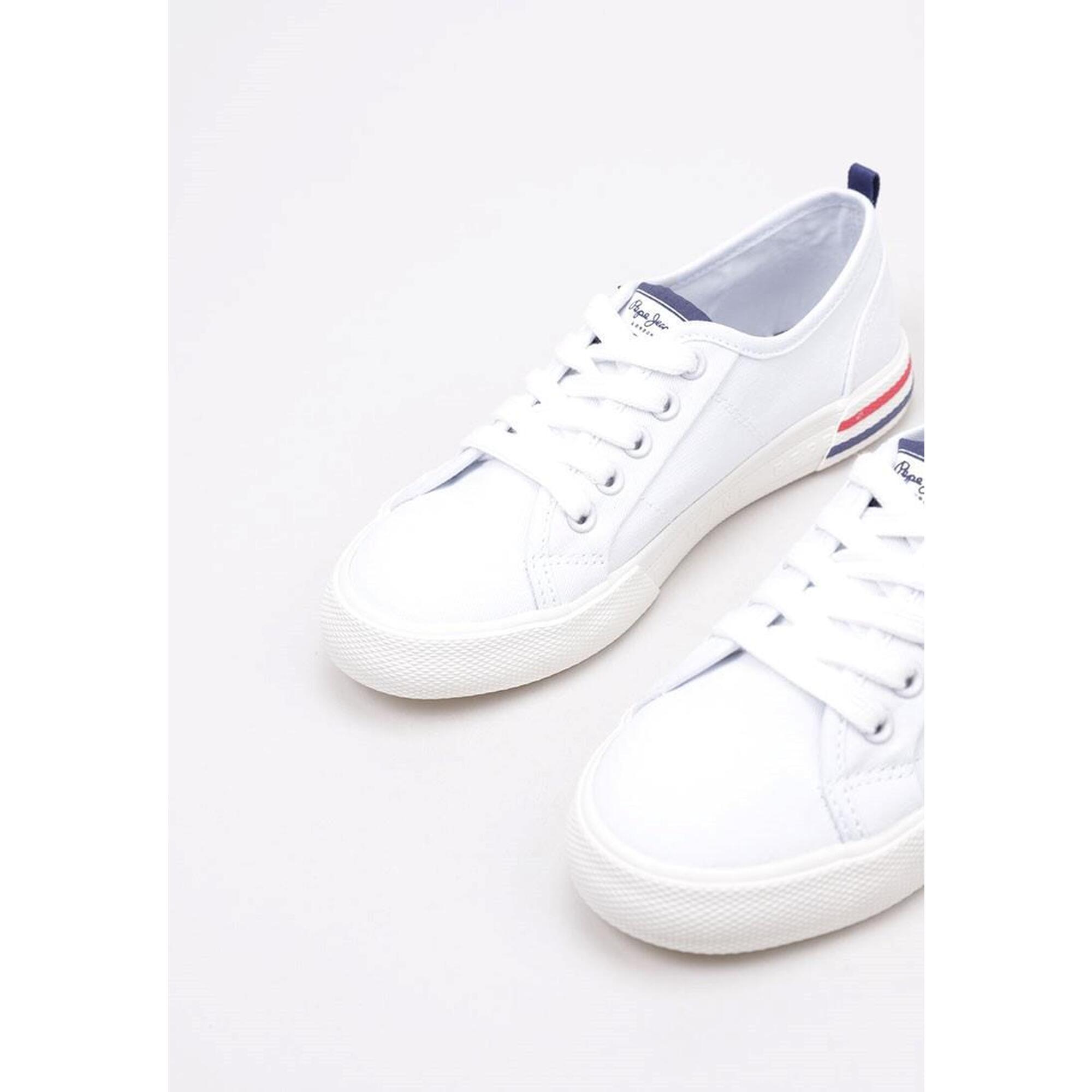 Sneakers Deportivas Niños Pepe Jeans BRADY BASIC G Blanco