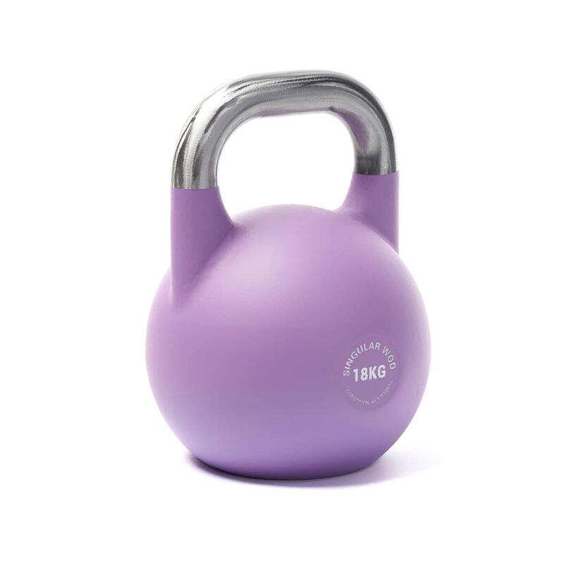 KETTLEBELL COMPETICION PESA RUSA 18 KG VIOLETA MATE CROSS TRAINING