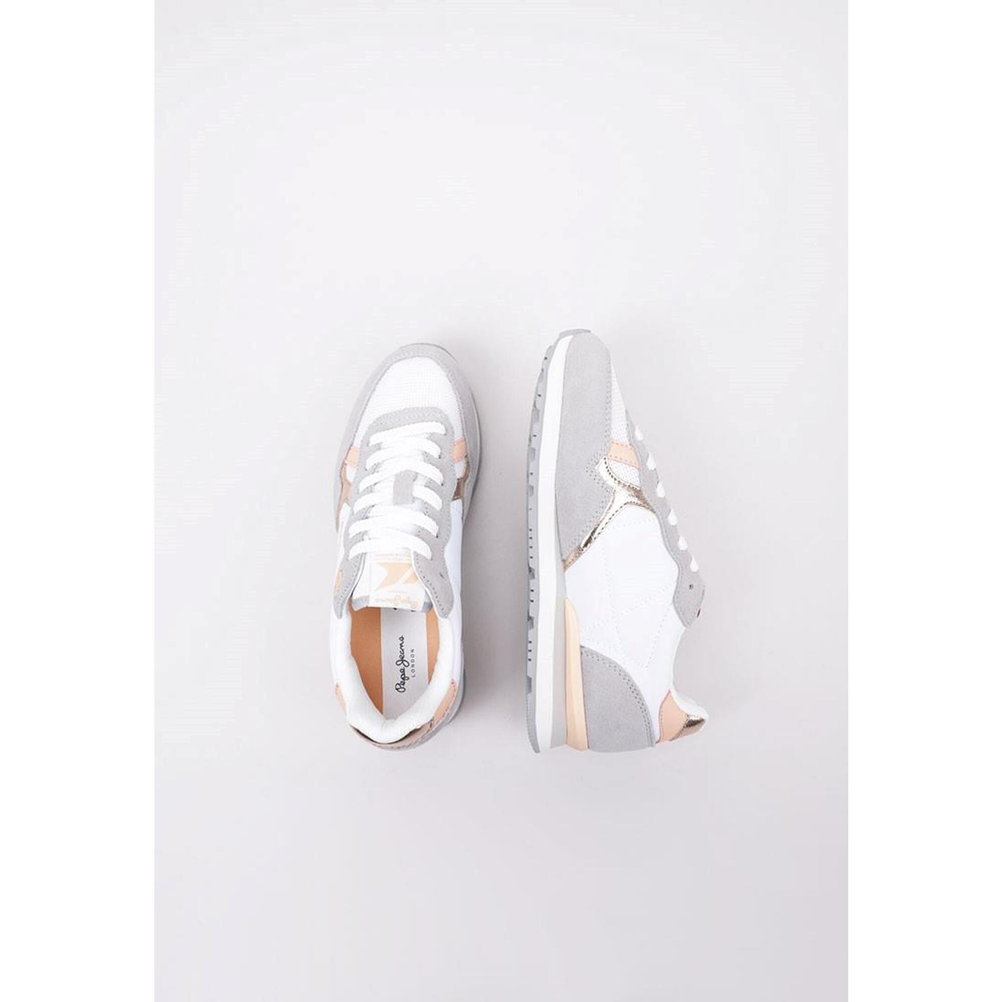 Zapatillas Deportivas Mujer Pepe Jeans BRIT HERITAGE W Blanco