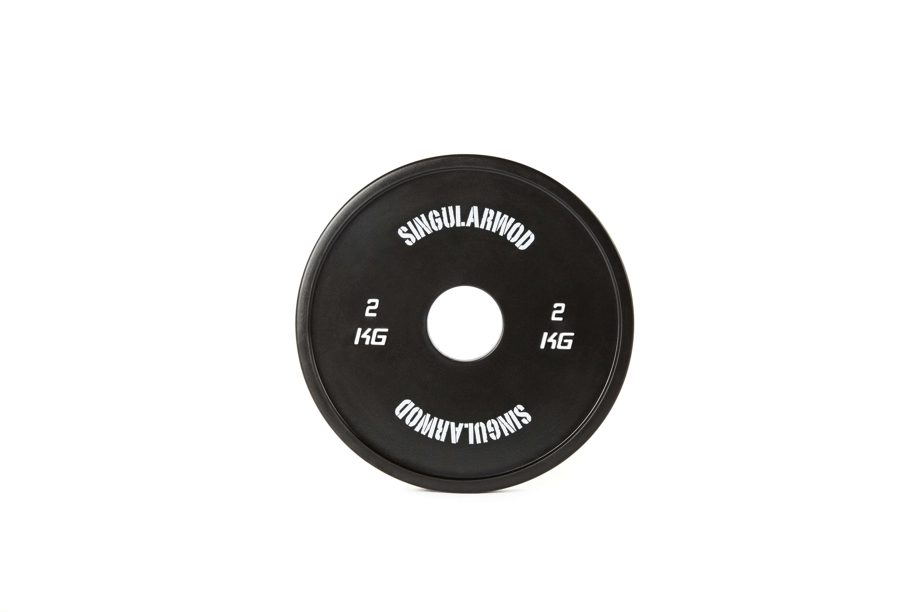Disco De Caucho Para Entrenamiento Funcional 2 Kg Negro 3/4
