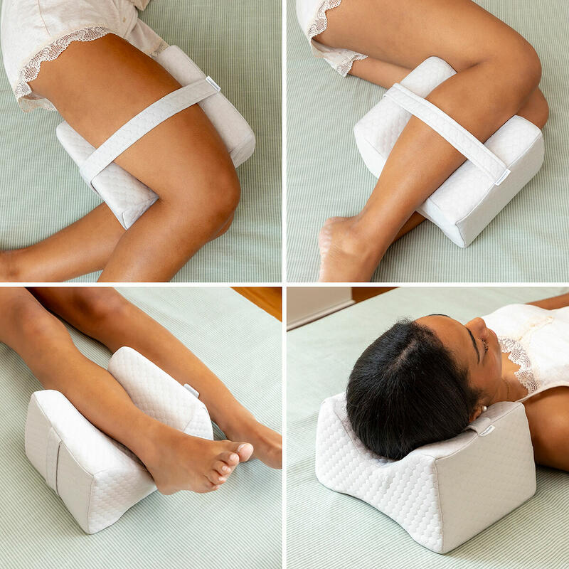 Poduszka klin do Nóg z Paskiem Przytrzymującym InnovaGoods 25,2 x 15,4 x 21 cm