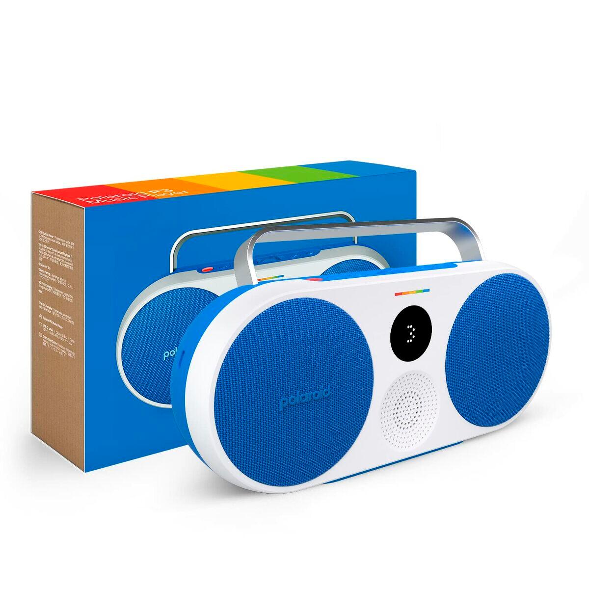 Altifalante bluetooth portátil polaroid plrmusicp39092blu azul