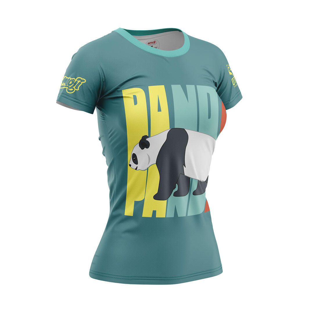 T-shirt manches courtes femme - Emoji Panda 1/3
