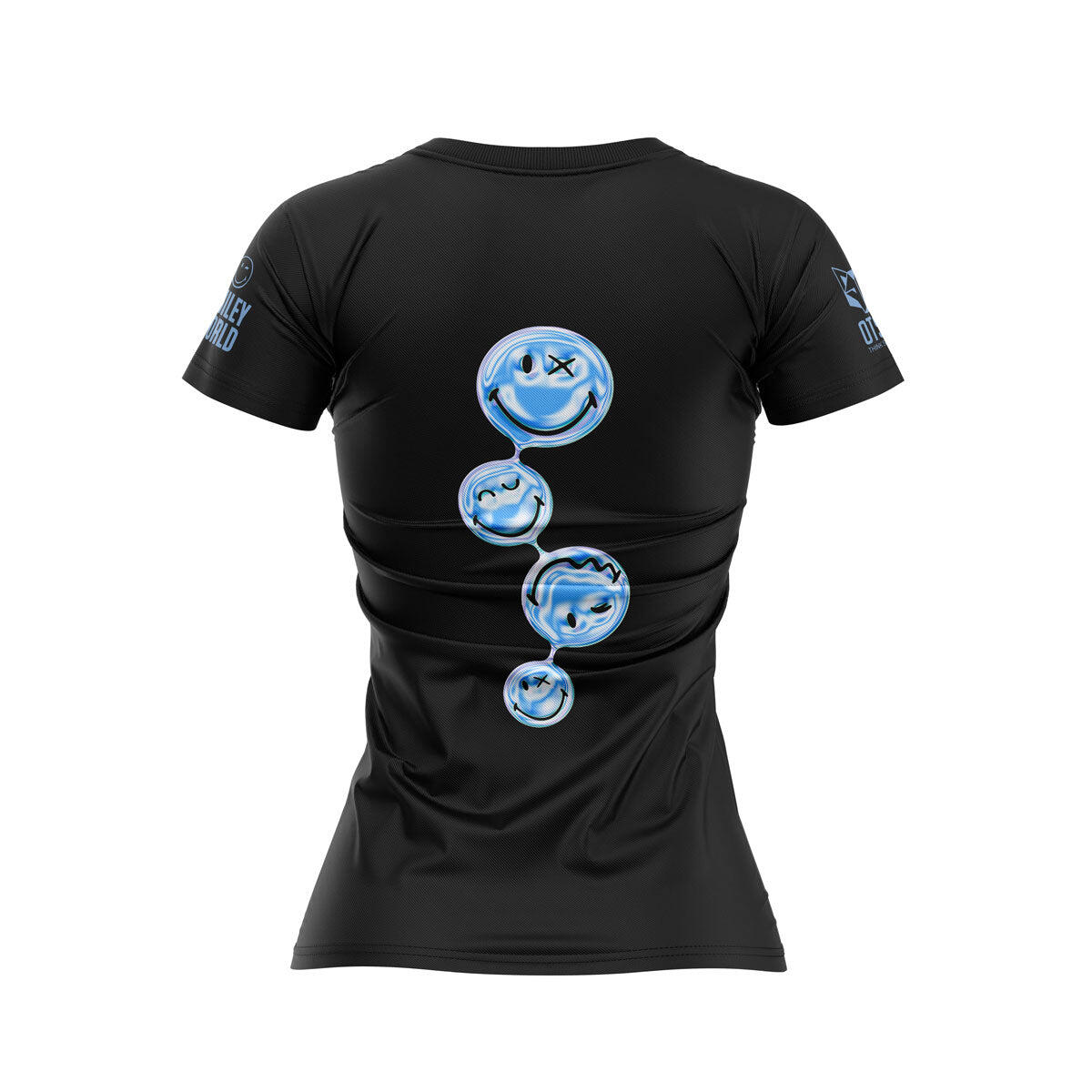 T-shirt manches courtes femme - SmileyWorld Connected 2/3