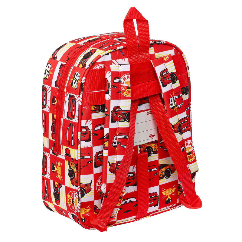 Mochila Infantil Let's race Branco