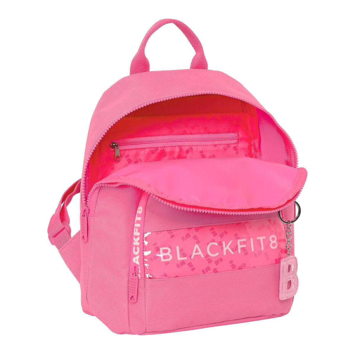 Mochila Infantil BlackFit8 Glow up Rosa 3/4