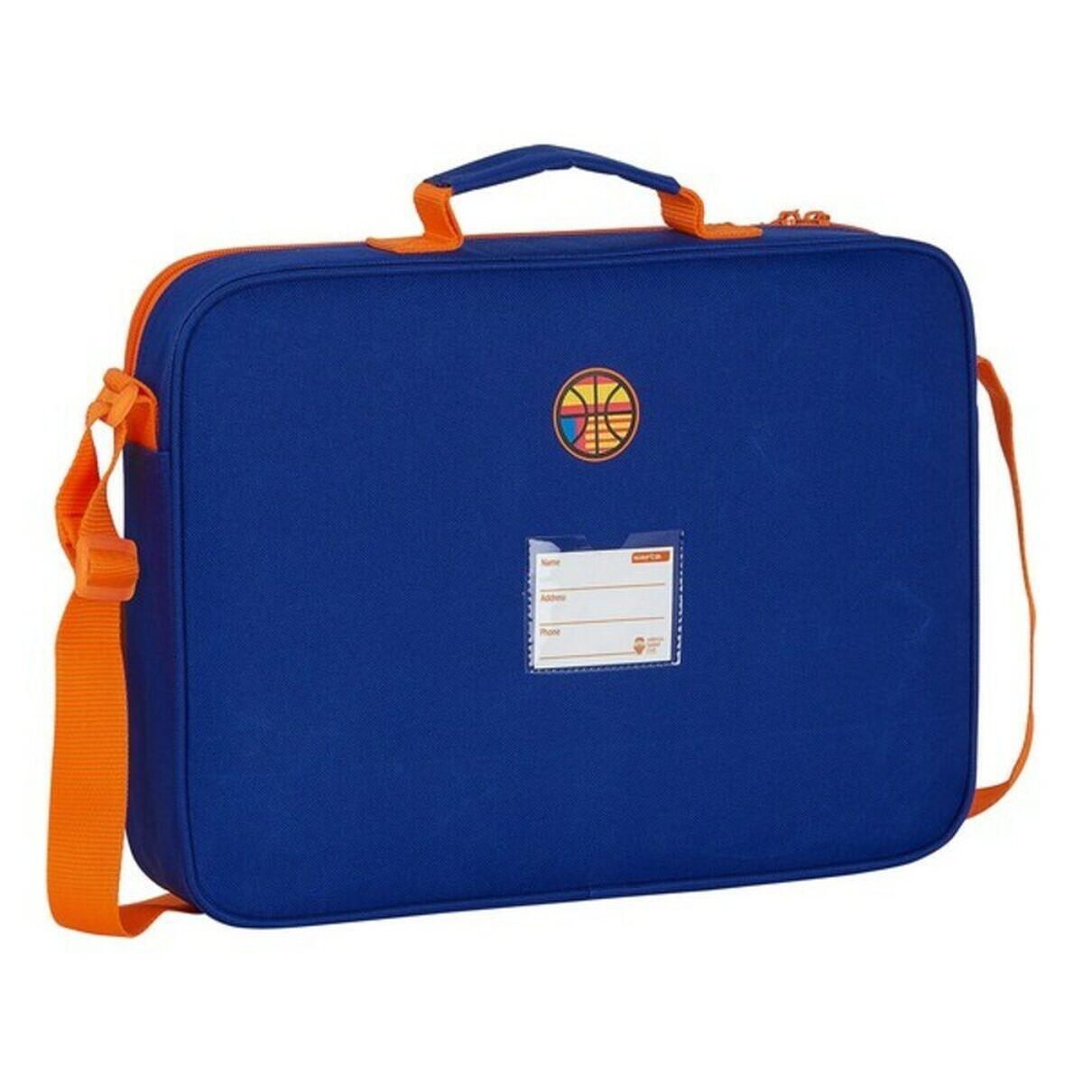 Pasta Escolar Valencia Basket M385 Azul 2/4