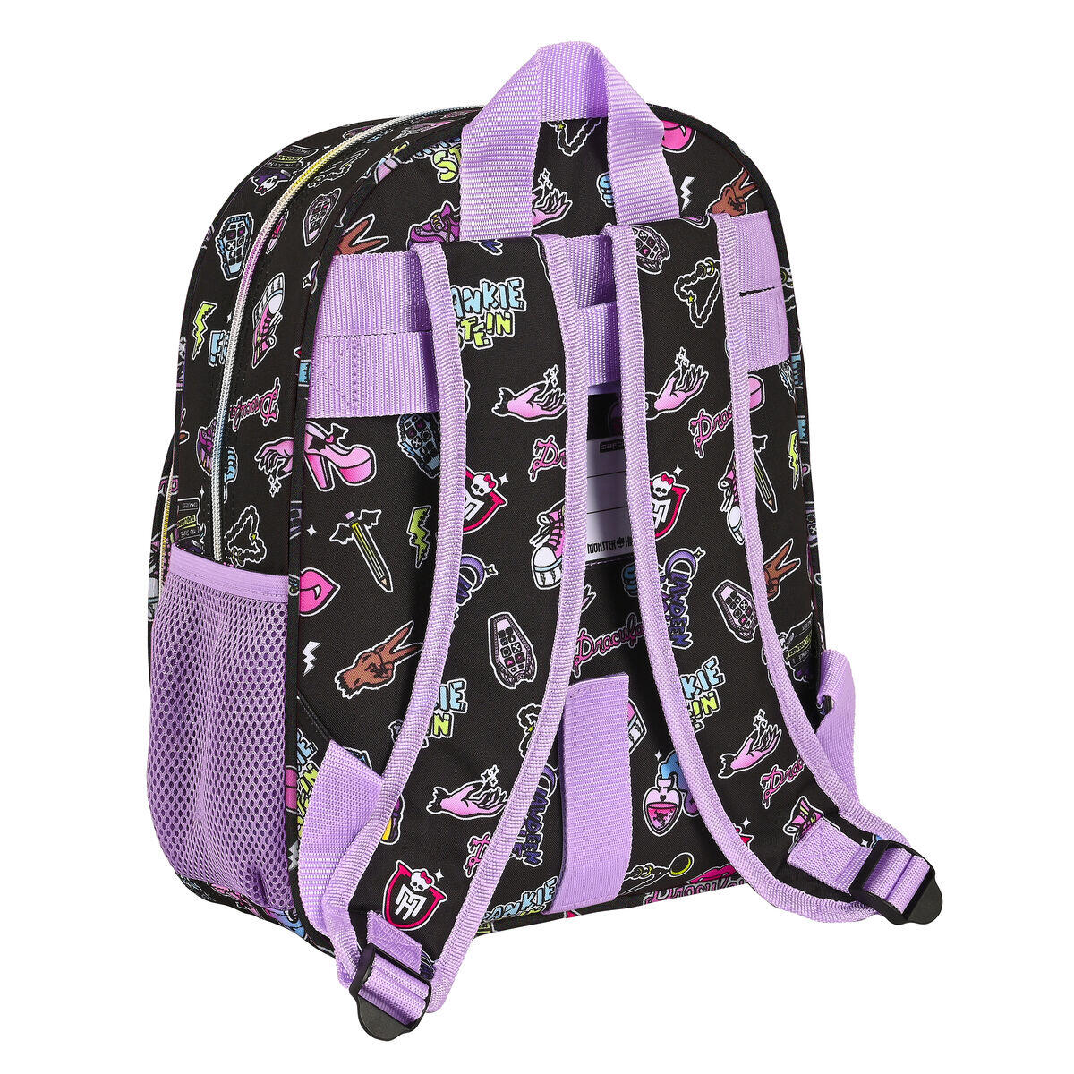 Mochila Escolar Monster High Creep Negro 2/3