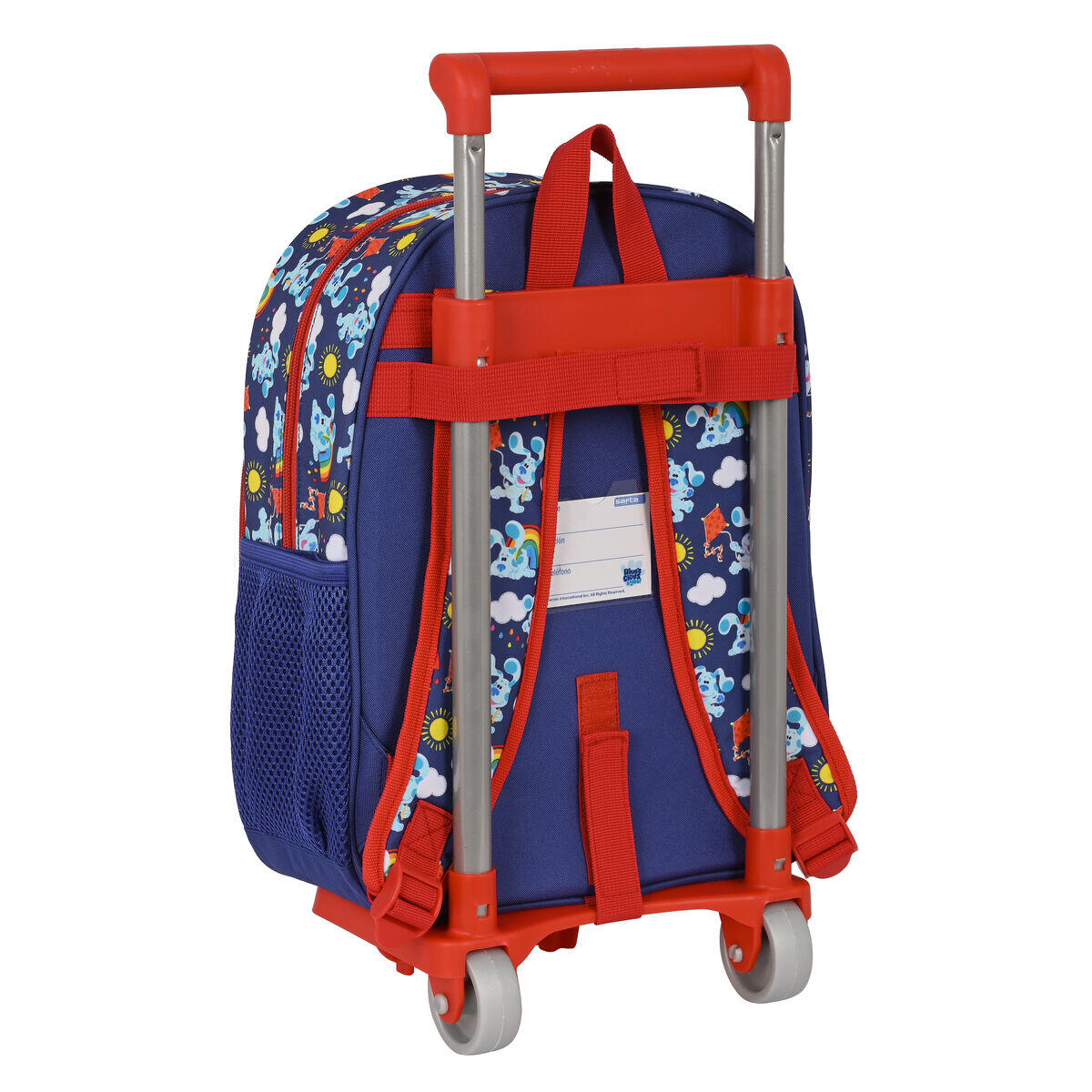 Mochila Escolar con Ruedas Blue's Clues Azul marino 3/3