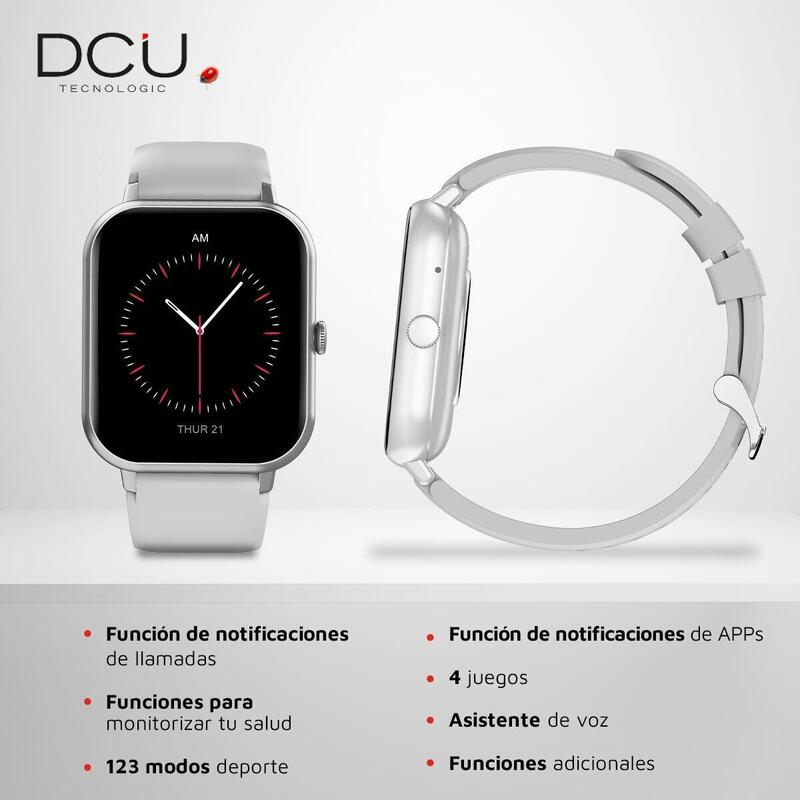 Smartwatch CURVED GLASS PRO 1,83"