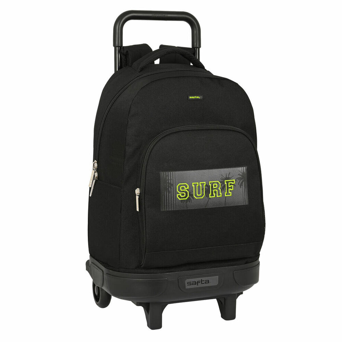 NO BRAND Mochila Escolar com Rodas Safta Surf Poliéster