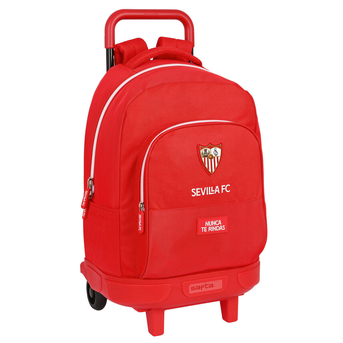 Mochila escolar com rodas sevilla fútbol club poliéster