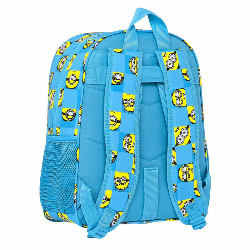 Cartable Minionstatic Bleu