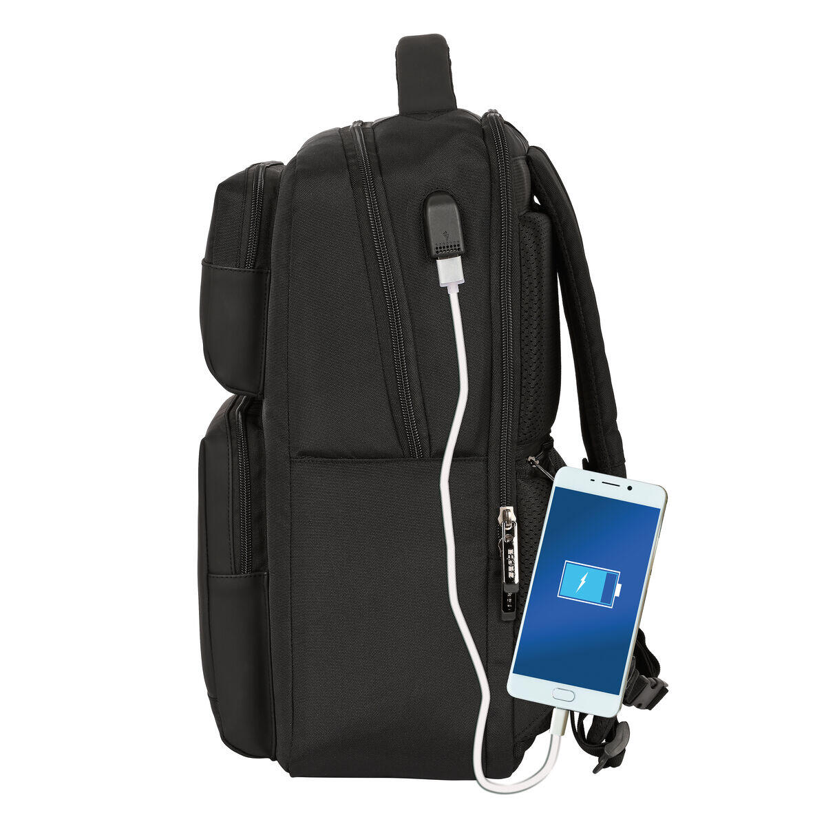 Mochila para notebook Safta Black Preto 5/5