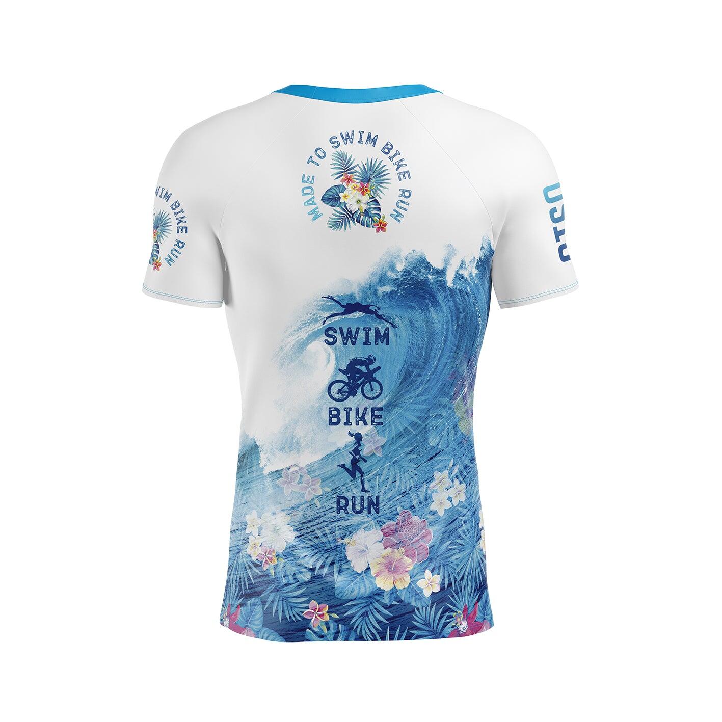 Camiseta manga corta hombre - Swim Bike Run Wave 2/3