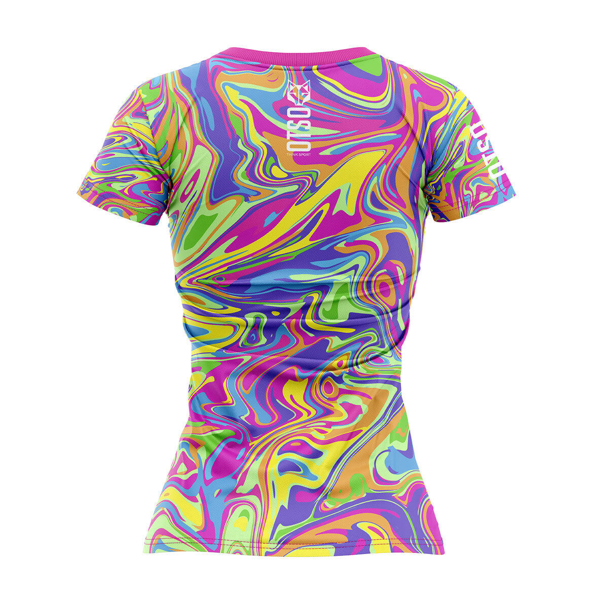 T-shirt manches courtes femme - Psychedelic 2/3