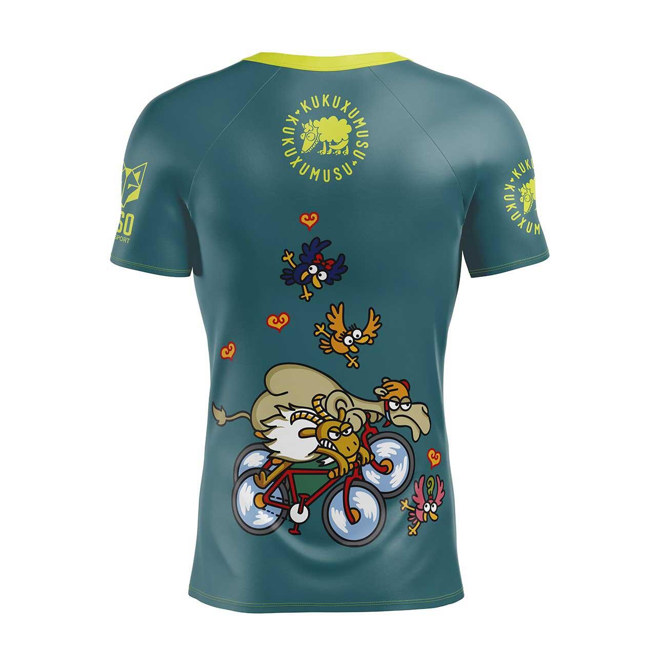 T-shirt manches courtes homme - Kukuxumusu Bike 2/3