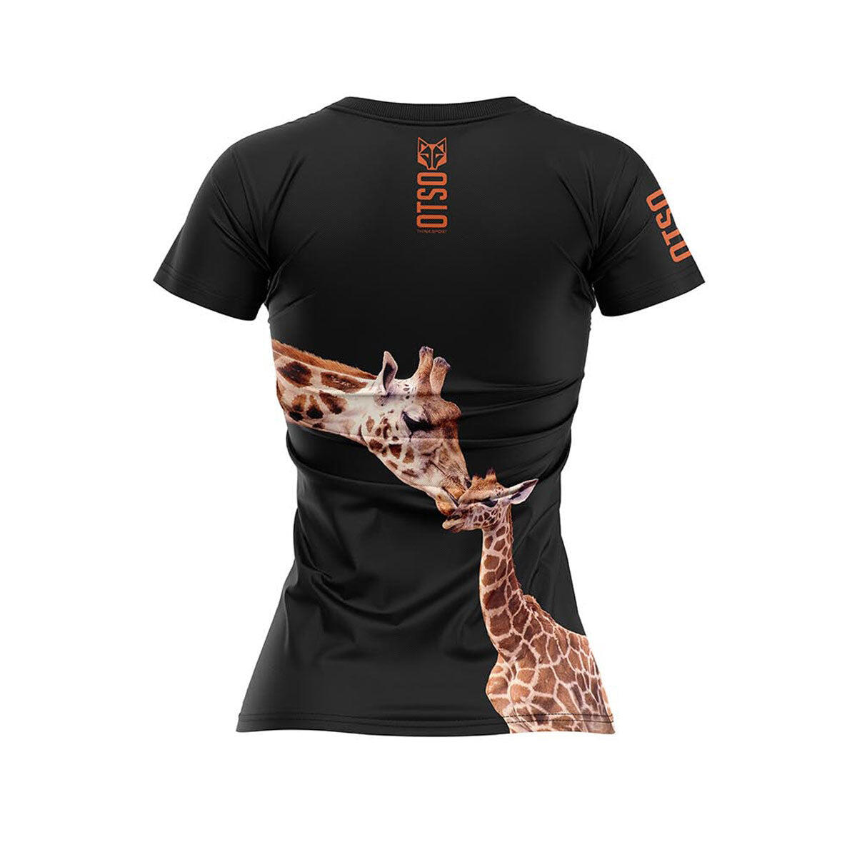T-shirt manches courtes femme - Giraffe 2/3