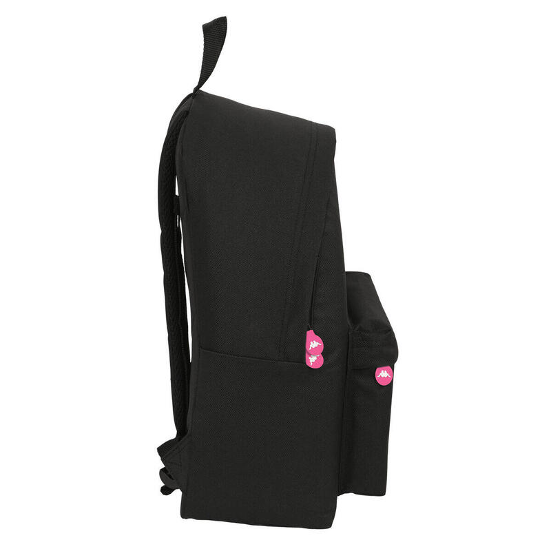 Mochila Escolar Black and pink Preto