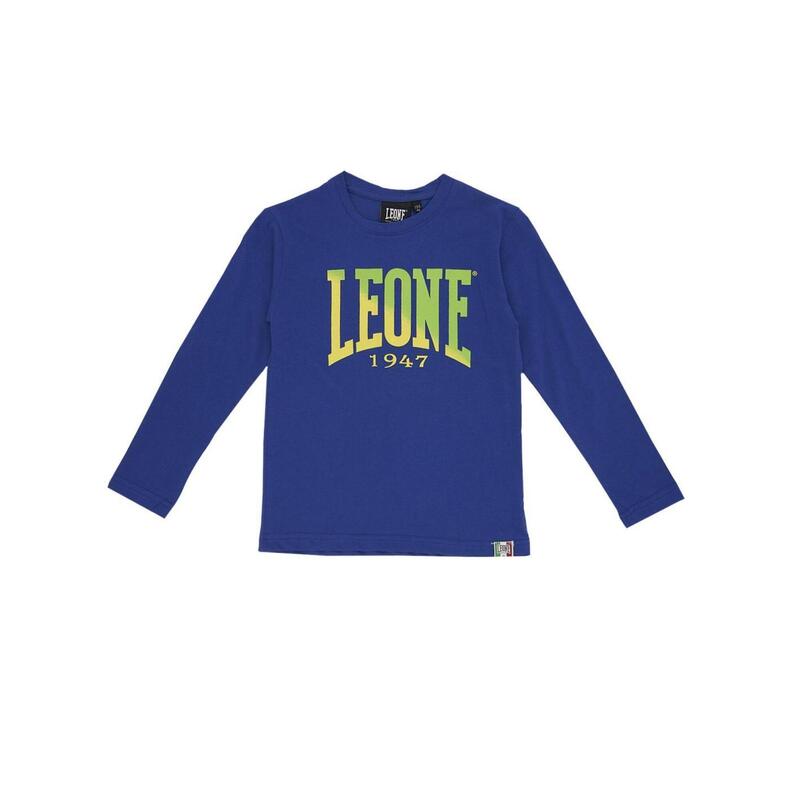 Tricou cu maneca lunga cu imprimeu Basic si logo