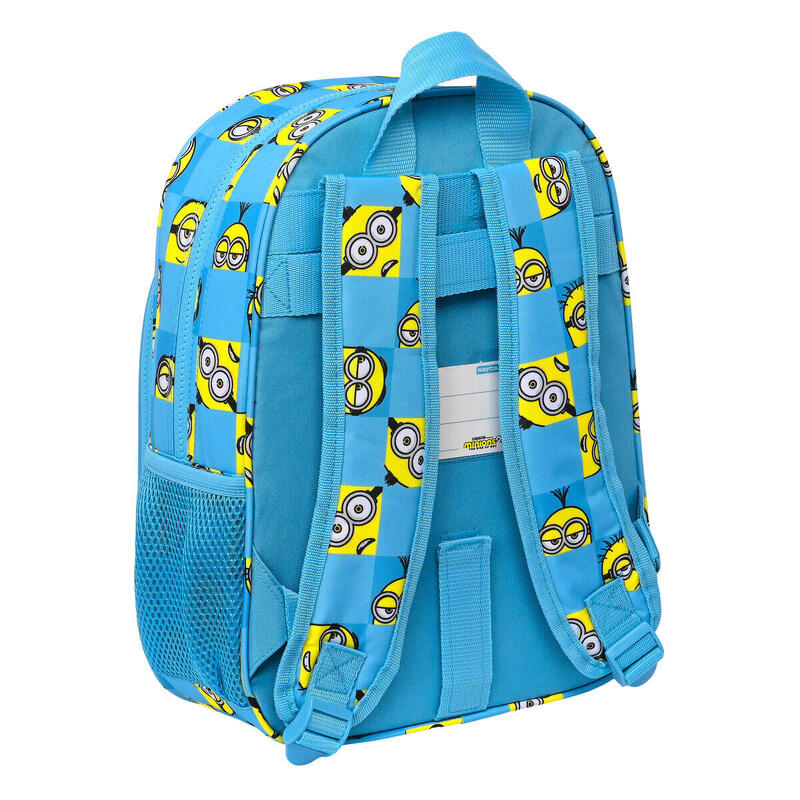 Schoolrugzak Minions Minionstatic Blauw