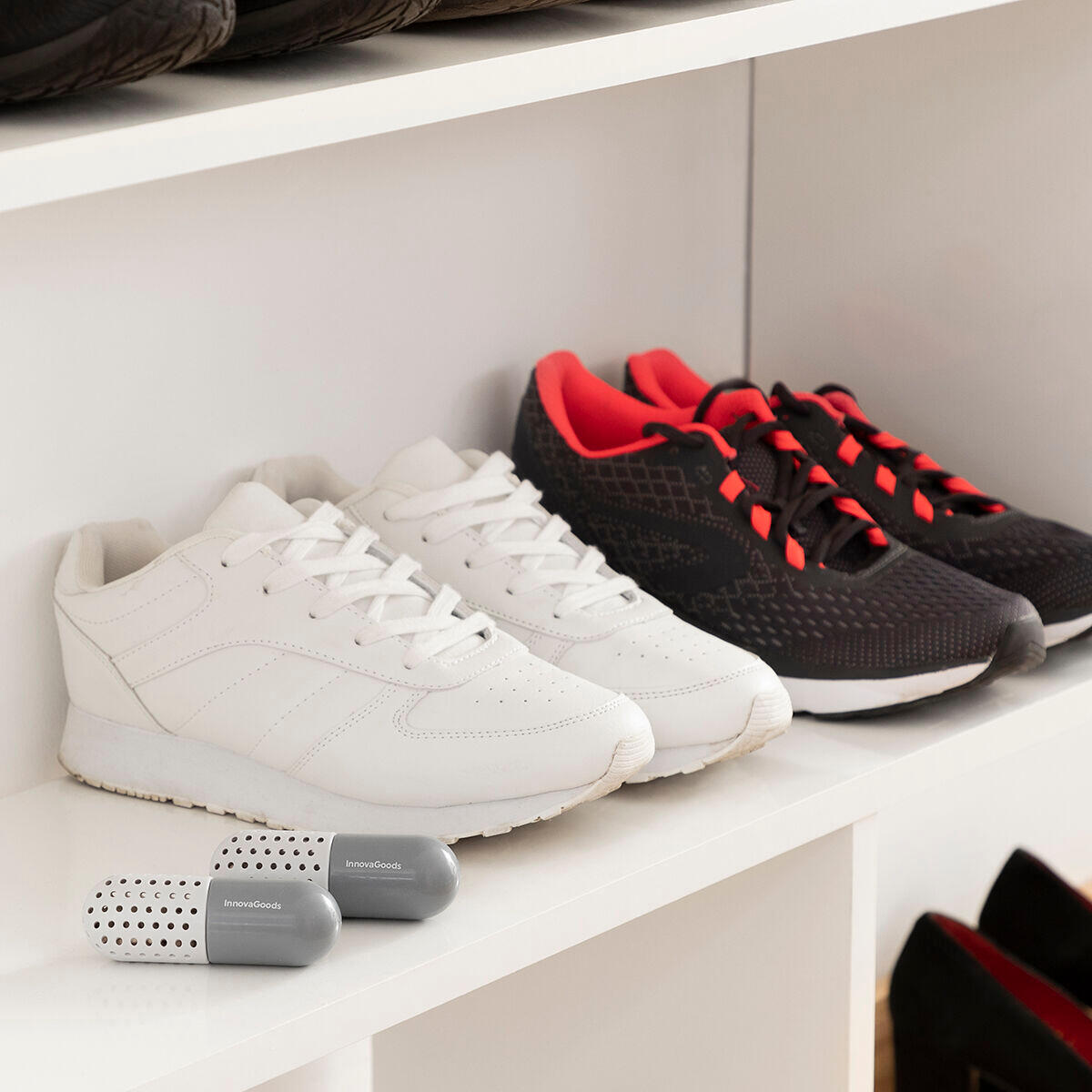 Capsules Désodorisantes pour Chaussures InnovaGoods Gris 4/5