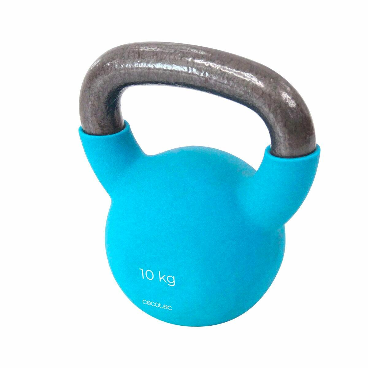 Halteres kettlebell drumfit kettlebell 10000 neo 10 kg