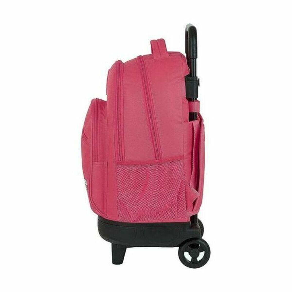 Trolley per la Scuola BlackFit8 M918 Rosa 3/4