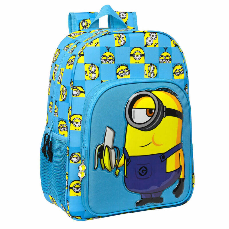 Zaino Scuola Minionstatic Azzurro