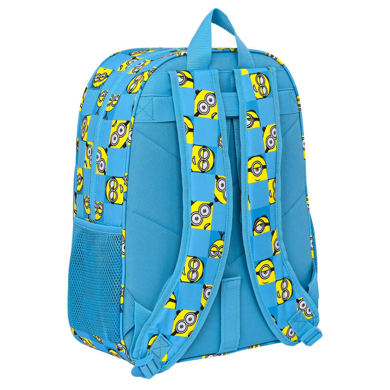 Zaino Scuola Minionstatic Azzurro