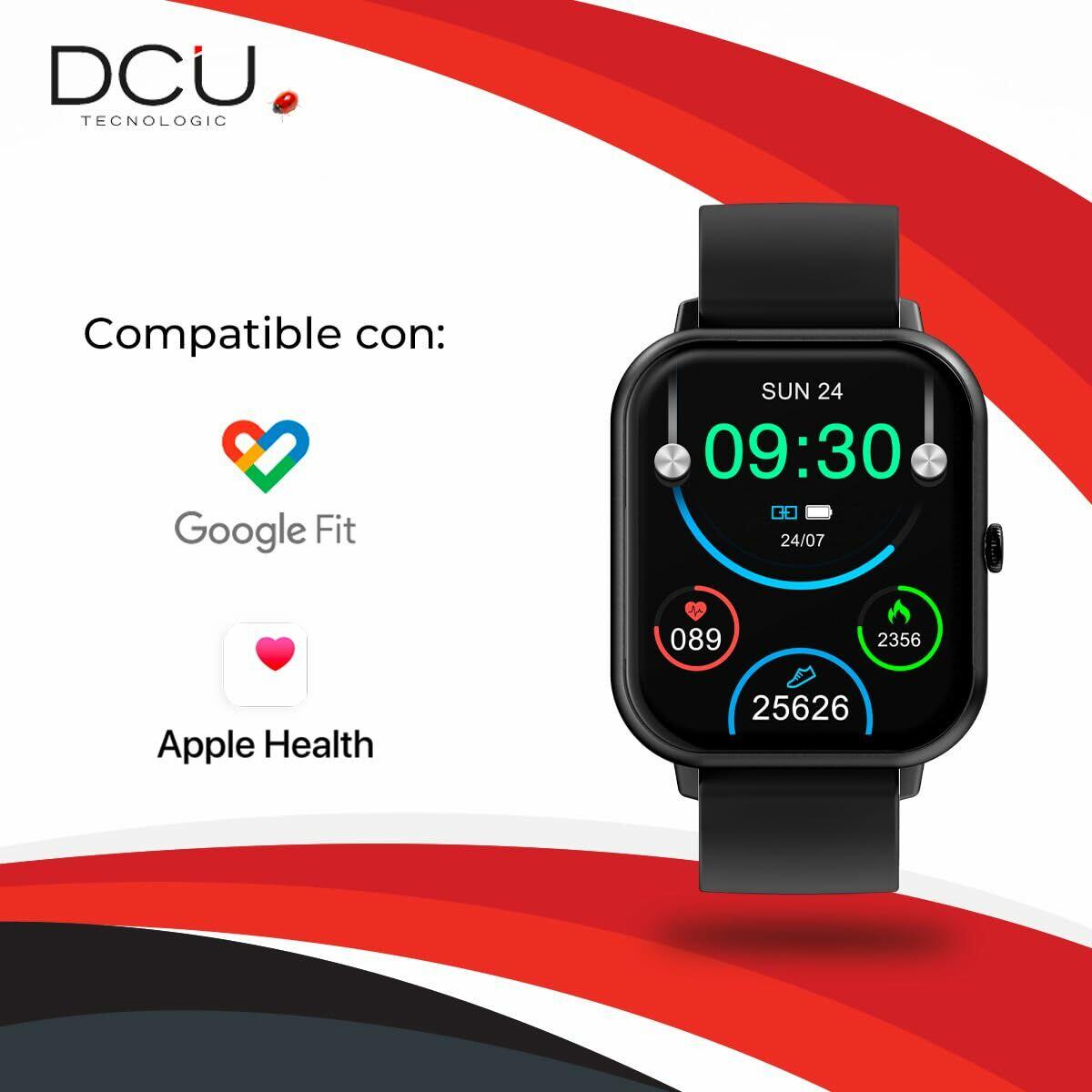 Montre intelligente DCU CURVED GLASS PRO Noir 3/6