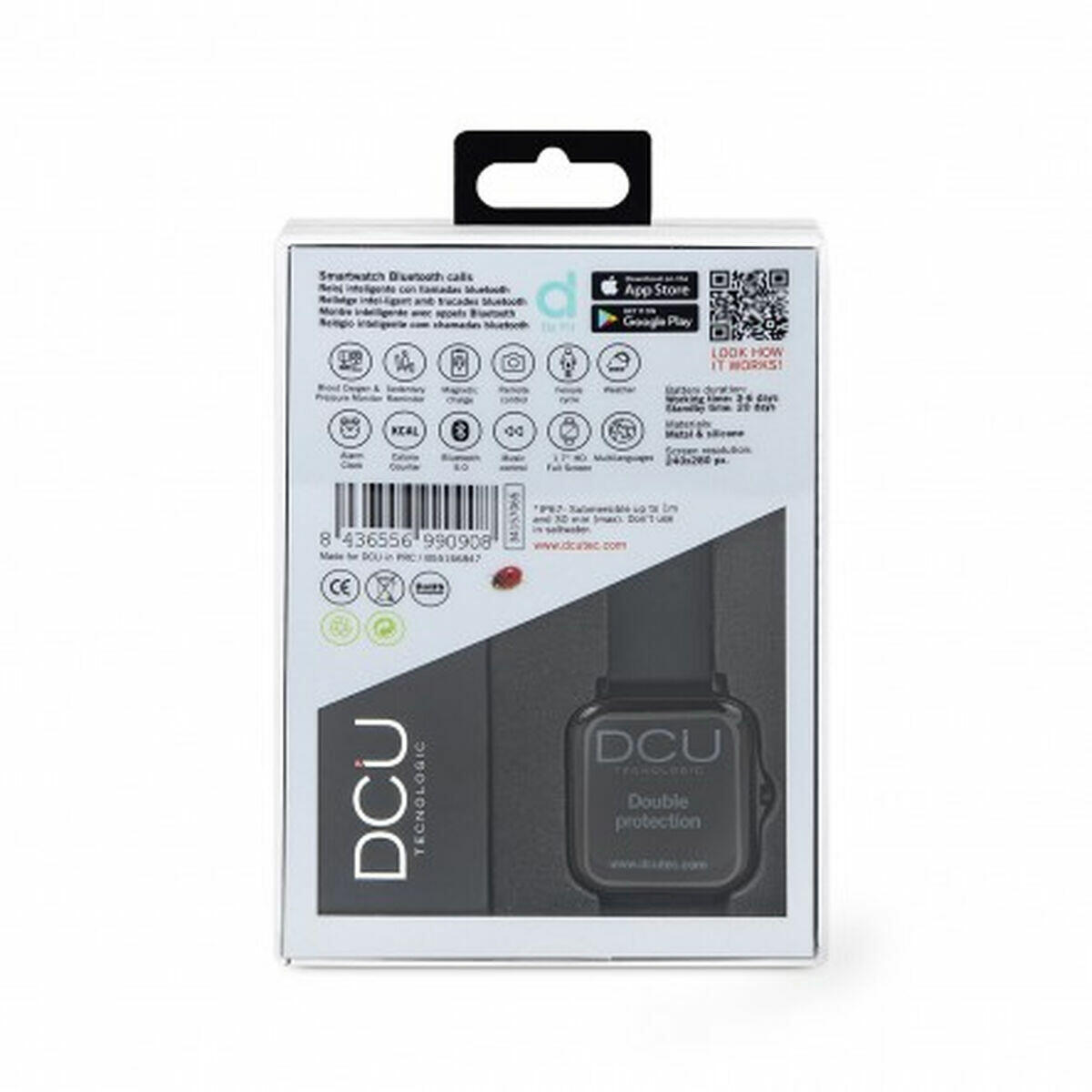 Smartwatch DCU MODERN CALLS & SPORT Negro 4/4