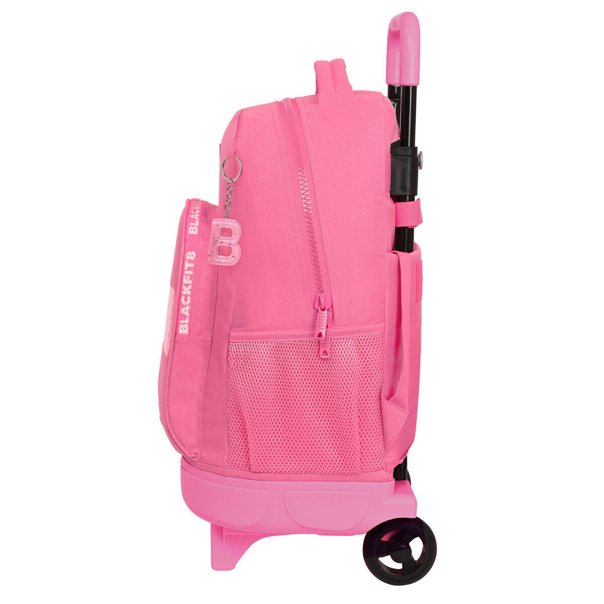 Mochila Escolar con Ruedas Glow up Rosa 3/3