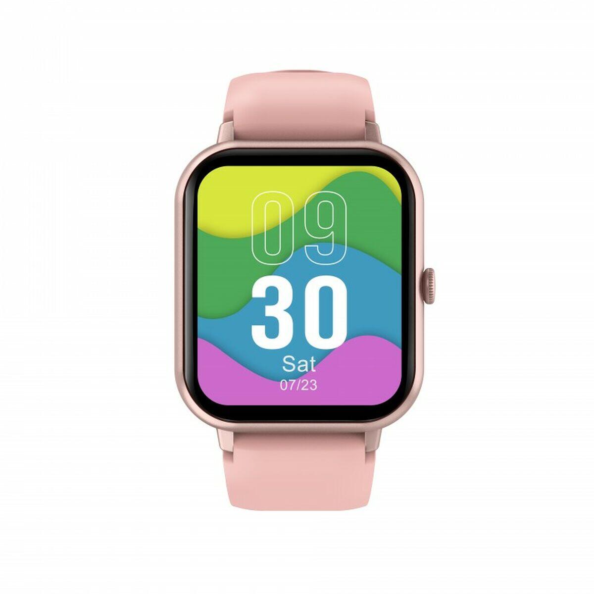 DCU TECNOLOGIC Smartwatch DCU CURVED GLASS PRO Rosa