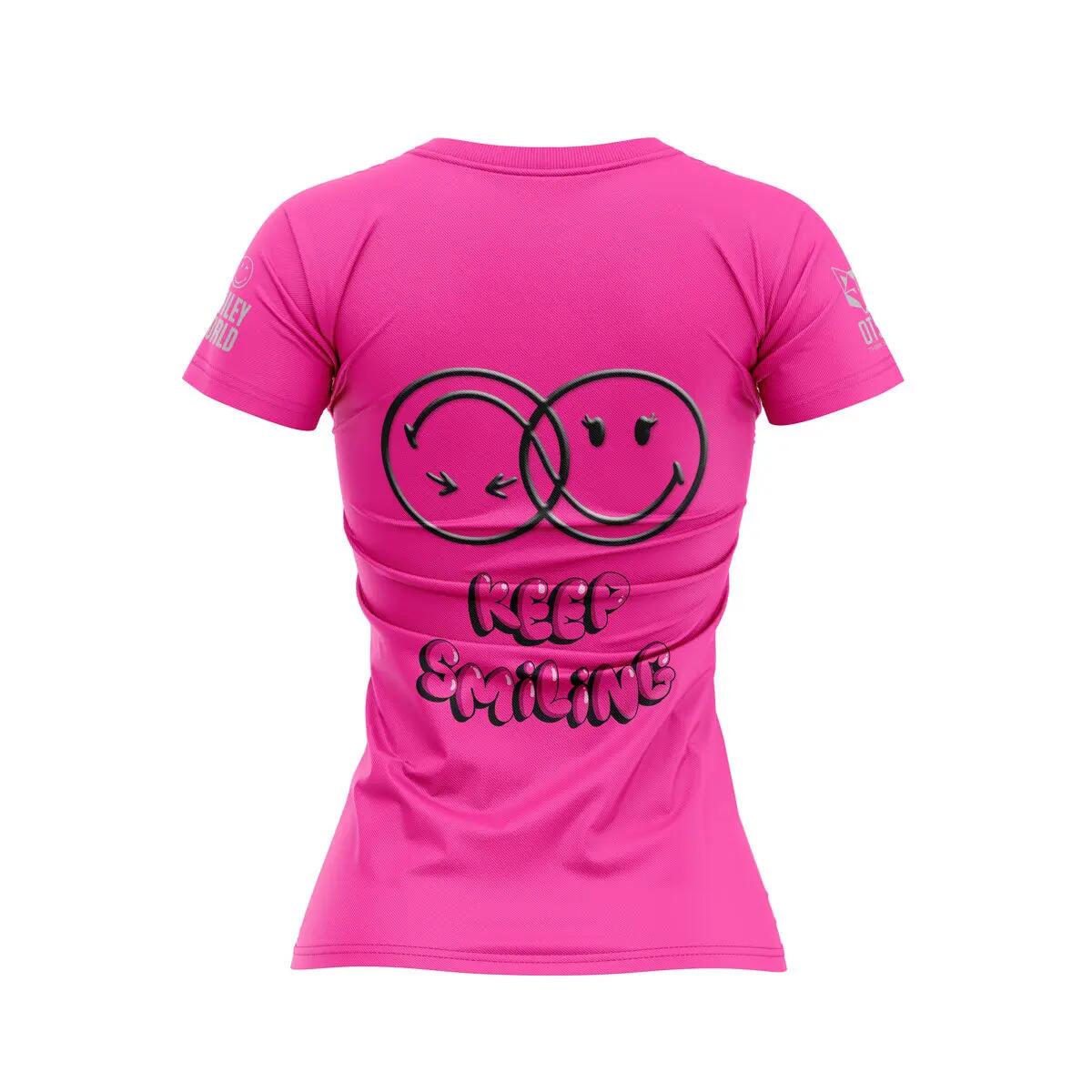 T-shirt manches courtes femme - SmileyWorld Smiling 2/3