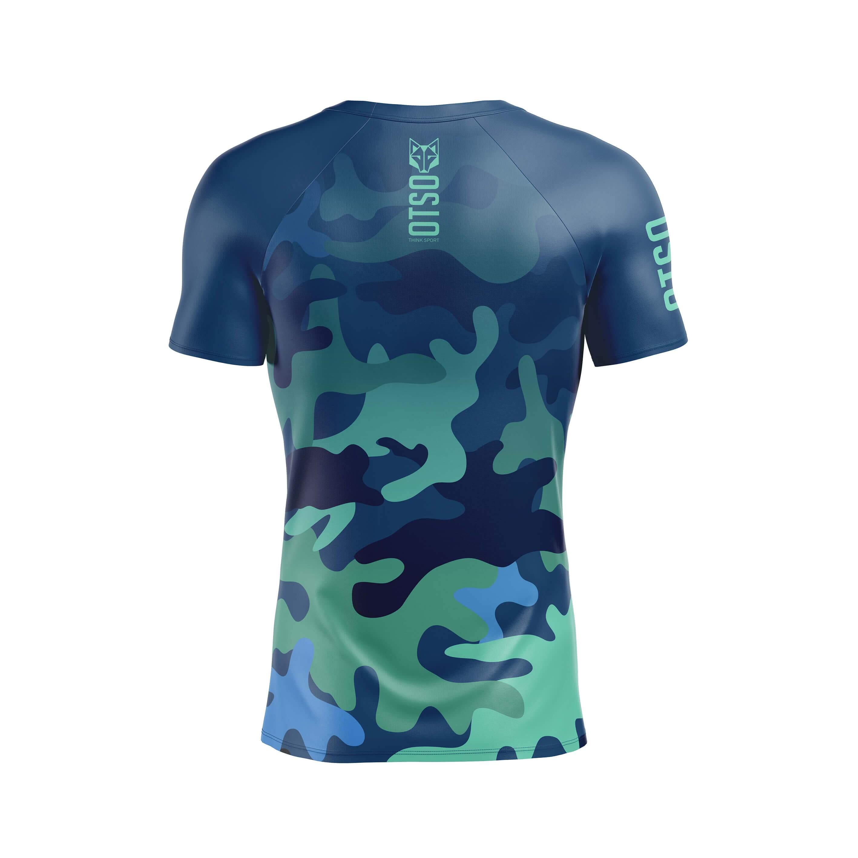 T-Shirt de manga curta Homem - Camo Blue 2/3